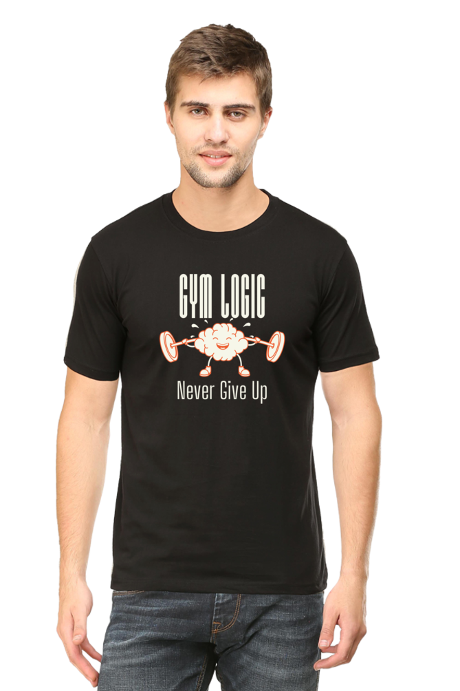 Gym Logic Slim  Fit Cotton T-shirt