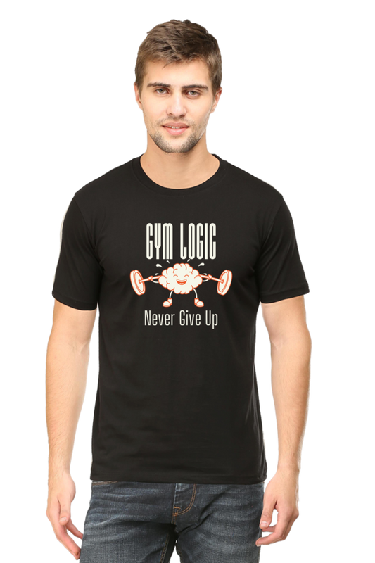 Gym Logic Slim  Fit Cotton T-shirt