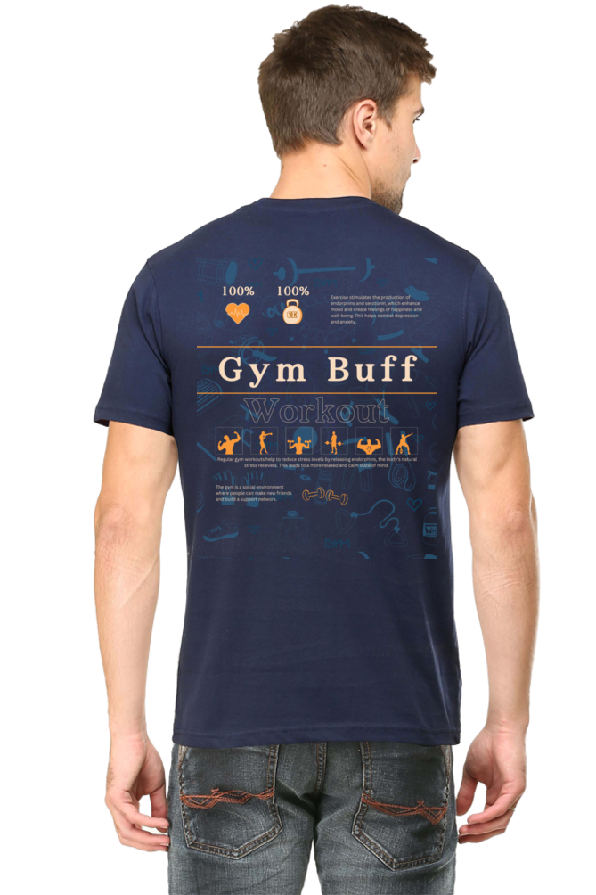 Begonia Trend  Fitness Lovers Unisex Heavy Slim Fit Cotton T-shirt