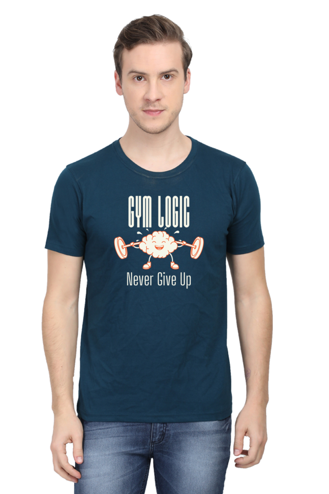 Gym Logic Slim  Fit Cotton T-shirt