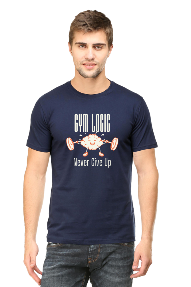 Gym Logic Slim  Fit Cotton T-shirt