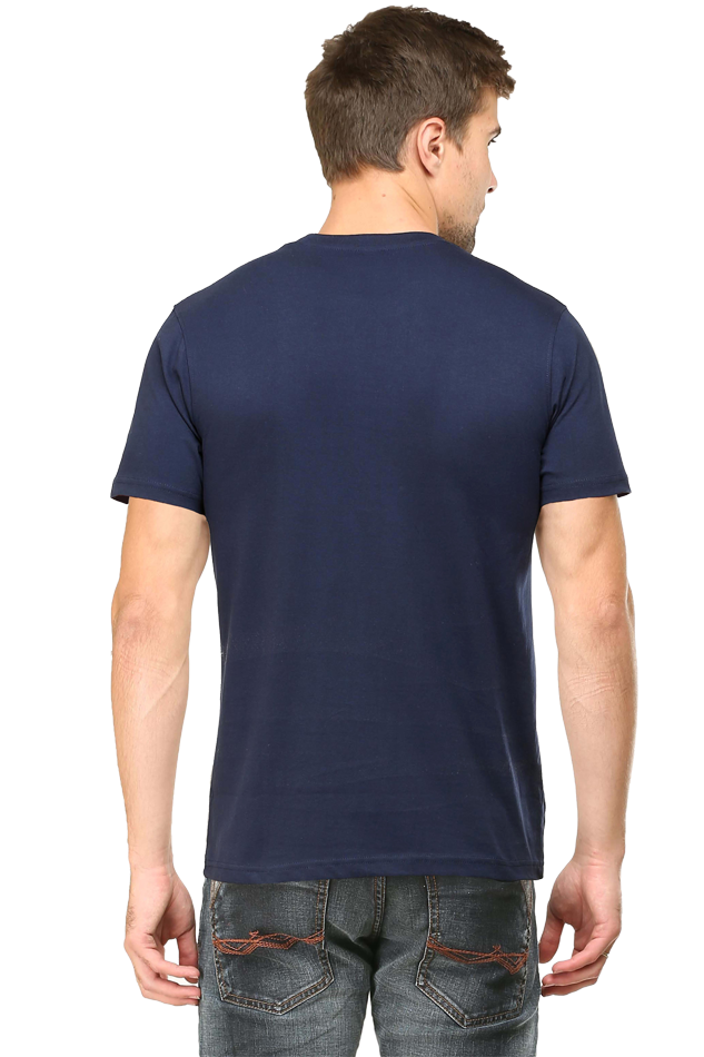 Begonia Gym Lover Brave by Hart Men's Slim Fir Round neck Cotton T-Shirt