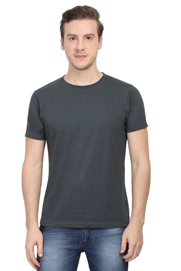 Begonia Gym Lover Men's Round neck Cotton T-Shirt