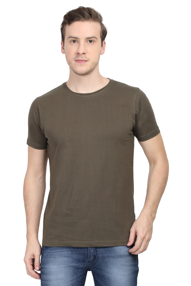 Begonia Gym Lover Men's Round neck Cotton T-Shirt