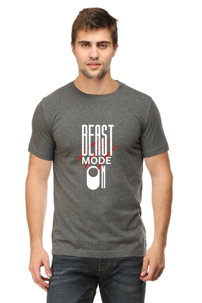 Begonia Premium Beast Mode Gym Lover Slim Fit Cotton T-shirt