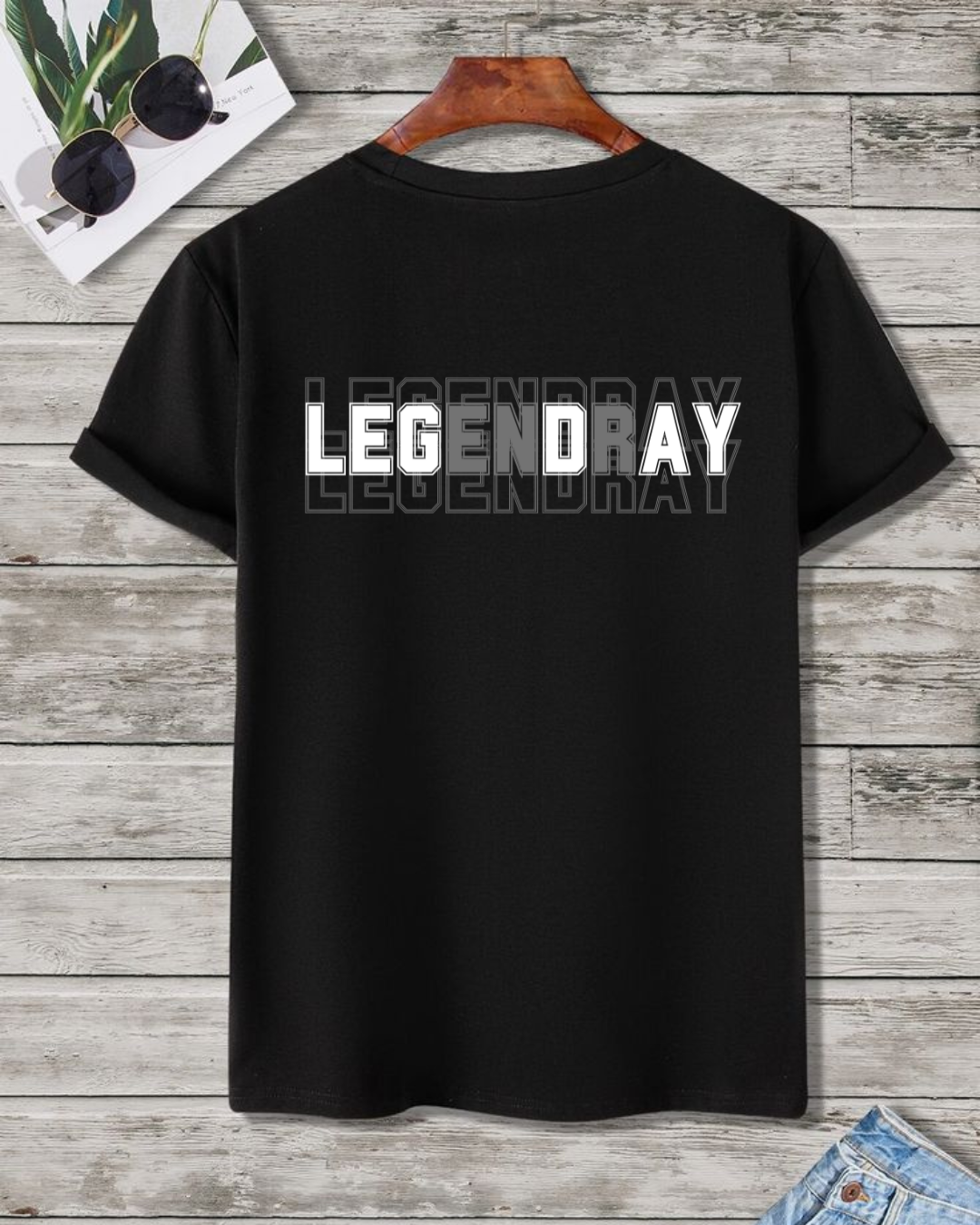 Begonia Gym Lover Leg Day Men's Slim Fit Cotton T-Shirt